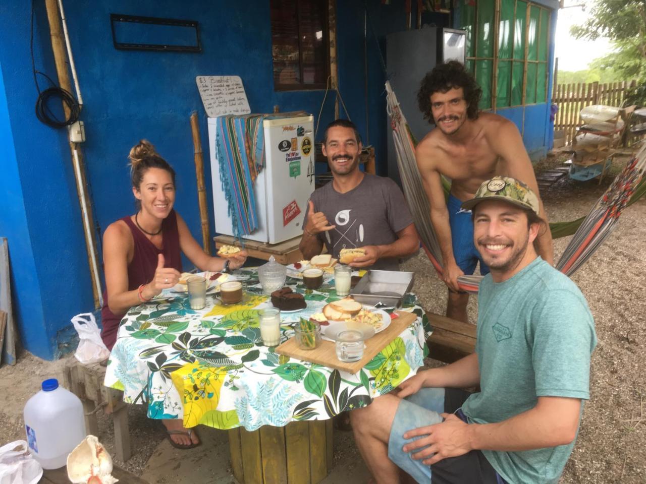 Hostal Puerto Engabao Surf Shelter Exterior foto